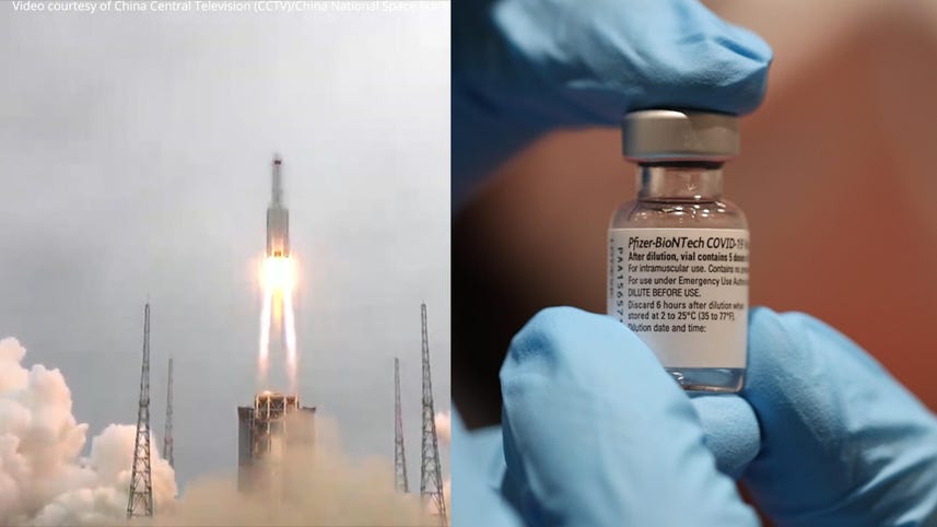 Pfizer seeks FDA approval, and a Chinese rocket is expected to crash back to Earth