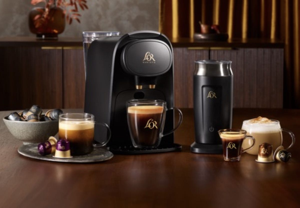 The L'or Barista coffee system