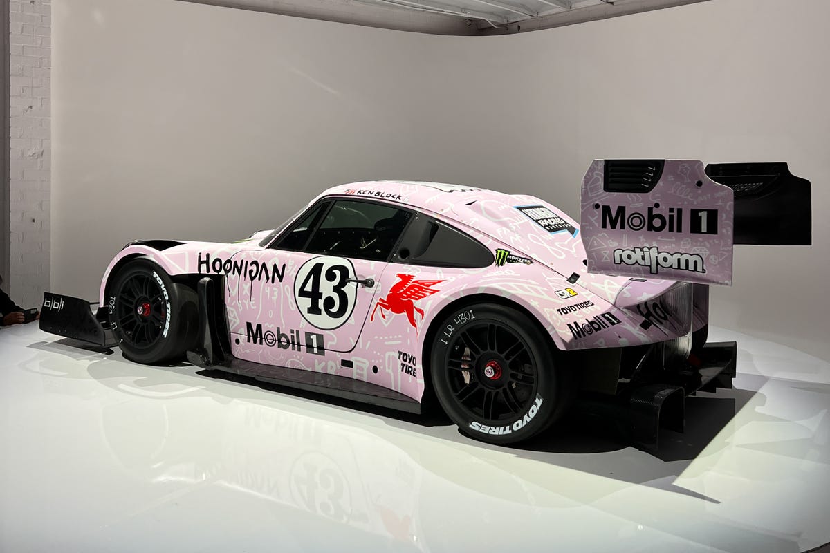 'Hoonipigasus' Porsche 911 race car