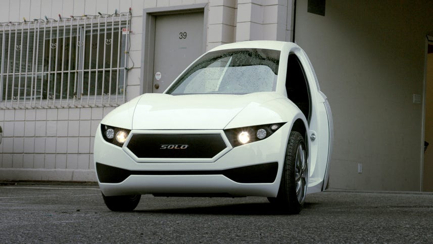 One seat Solo EV gives you weird looks on the cheap