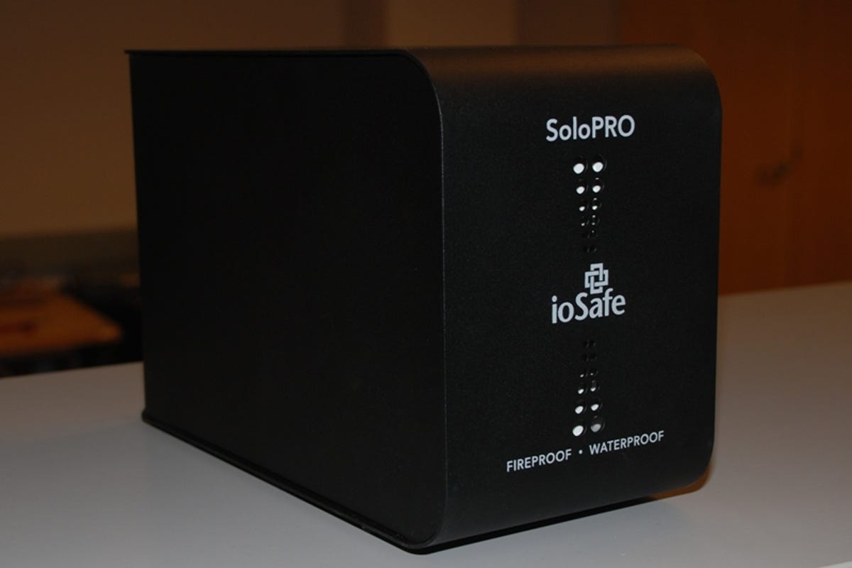 The SoloPro is the first rugged external hard drive from IoSafe that sports a high-speed USB 3.0 connection.