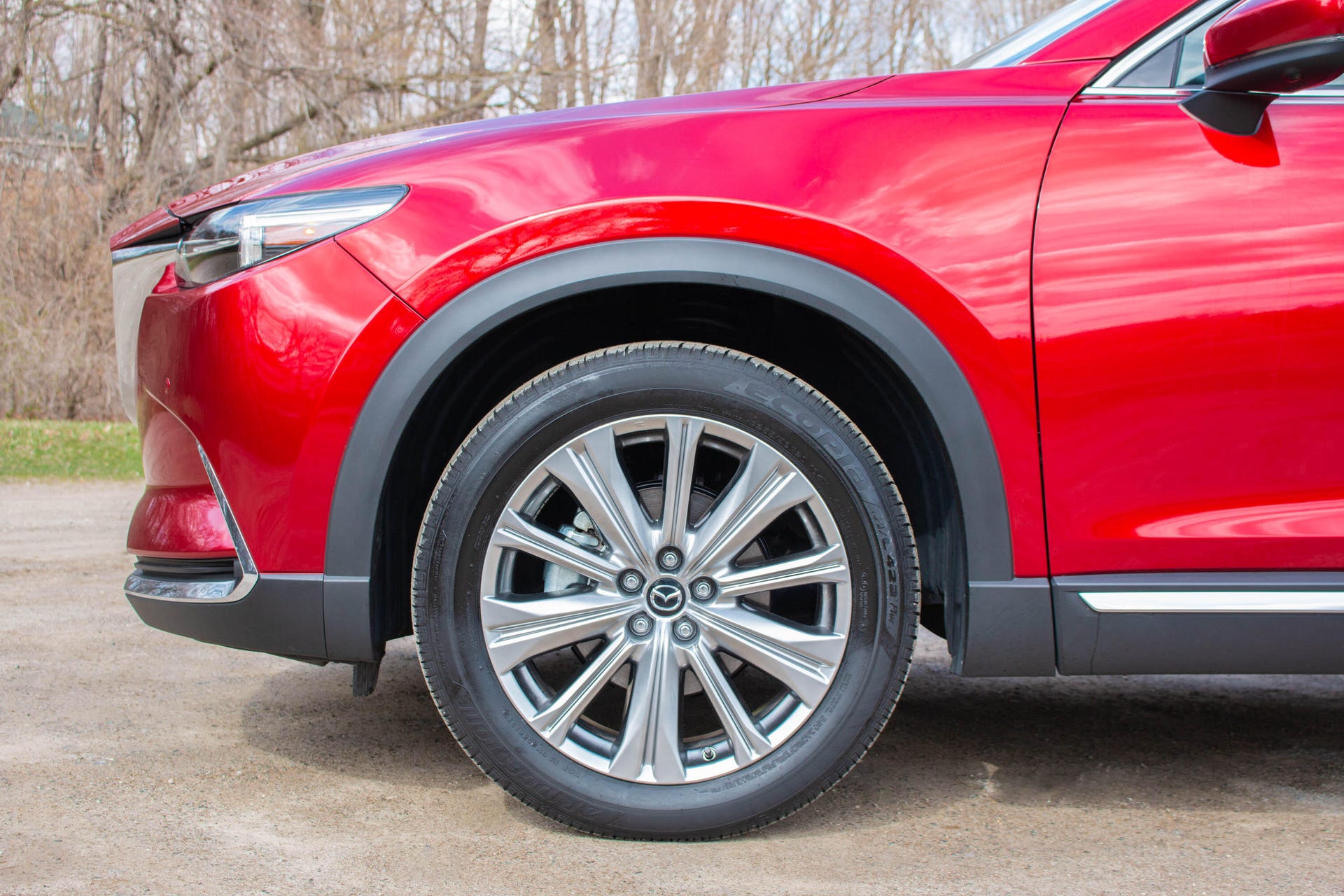 Bridgestone tires on a 2021 Mazda CX-9 Signature SUV