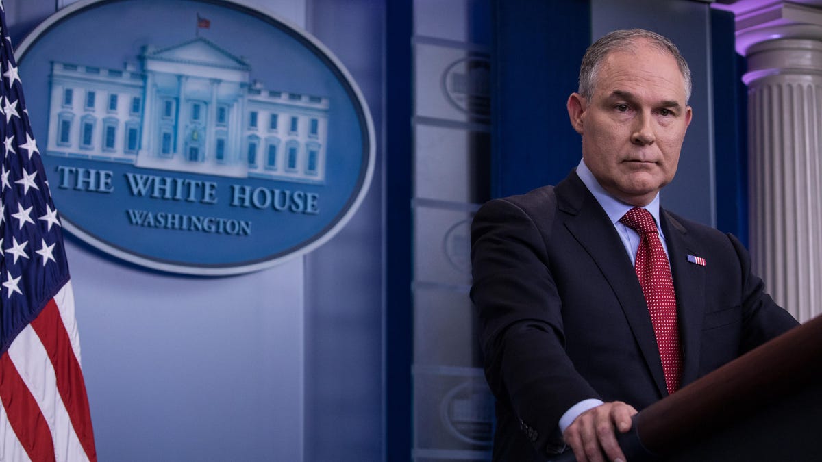 EPA Administrator Pruitt Joins Sean Spicer For Daily White House Press Briefing