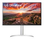 LG 32up83a-w UHD 4K display with curved stand
