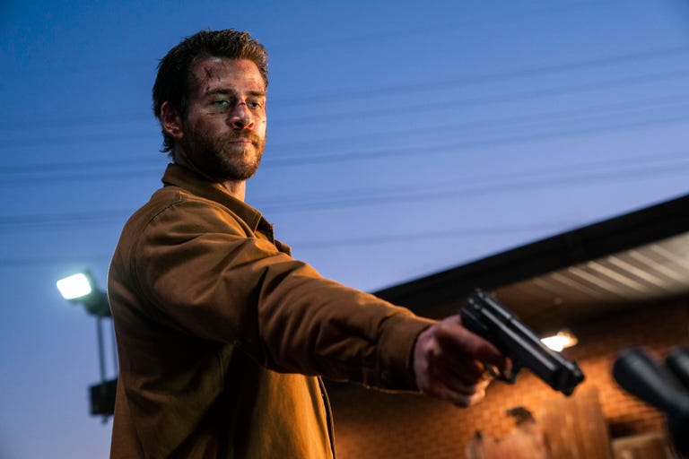 Liam Hemsworth in Quibi's series Most Dangerous Game