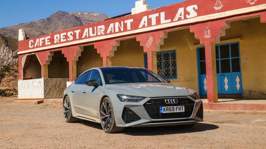 The new Audi RS7 looks flamboyant and goes like stink