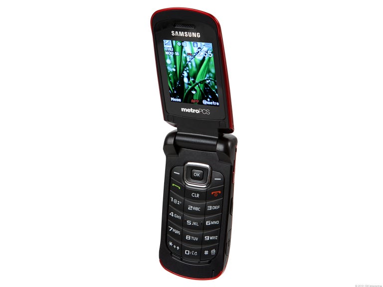 Samsung Contour SCH-R250 - red (MetroPCS)