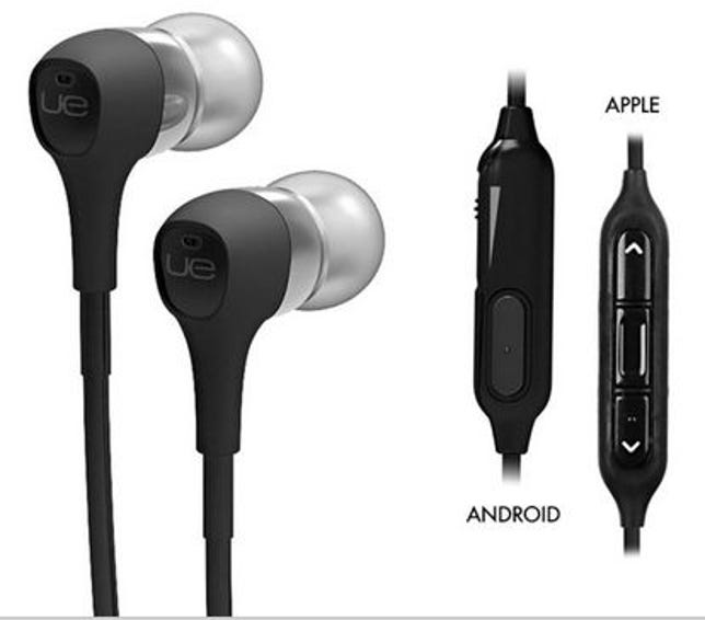 The Logitech Ultimate Ears 350. Choose the vm version for Android, the vi for Apple stuff.