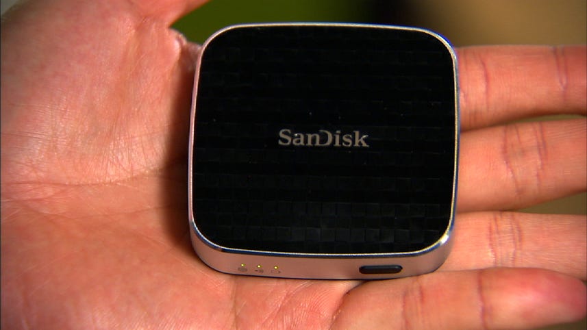 The tiny SanDisk Connect Wireless Media Drive has a lot to offer.