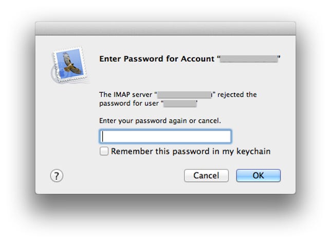 Enter password again