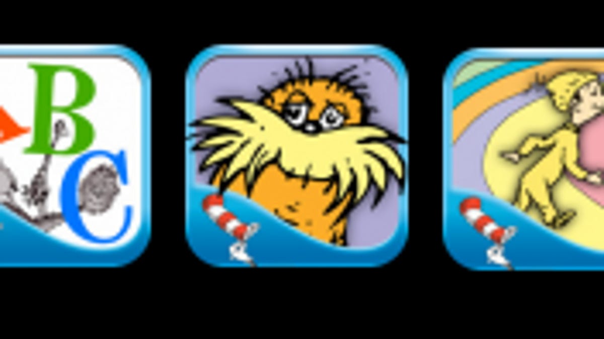 Dr. Seuss app icons