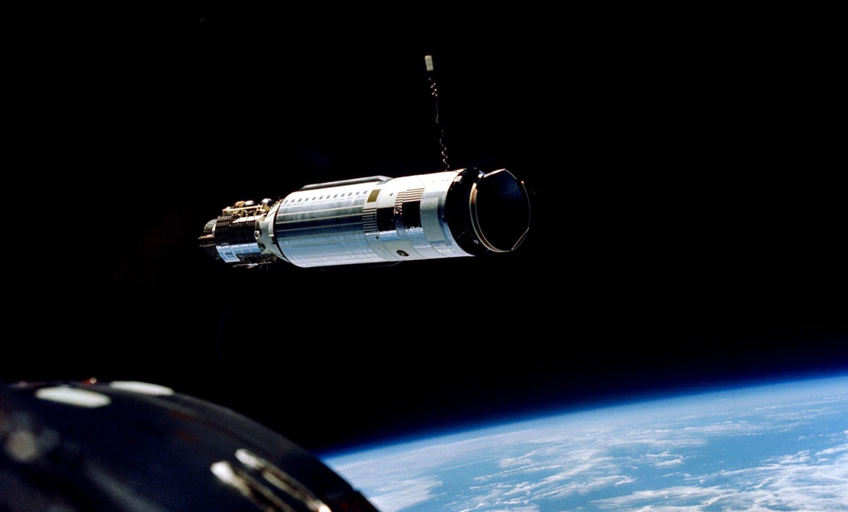 Gemini VIII's Agena target vehicle