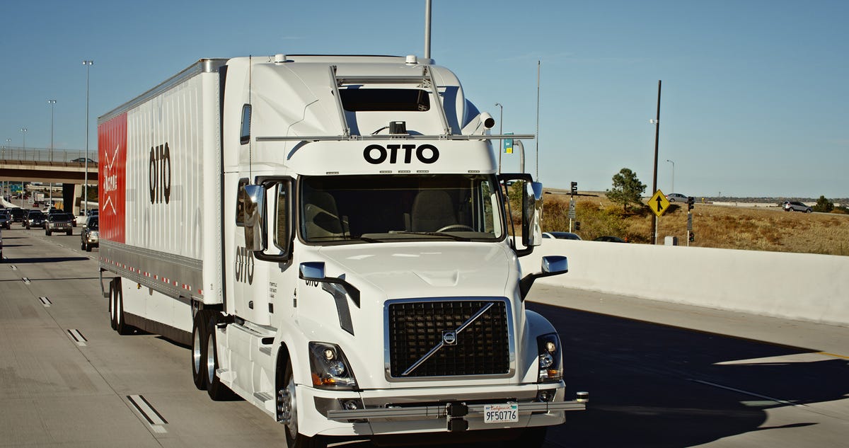 Otto Self-Driving Beer Truck