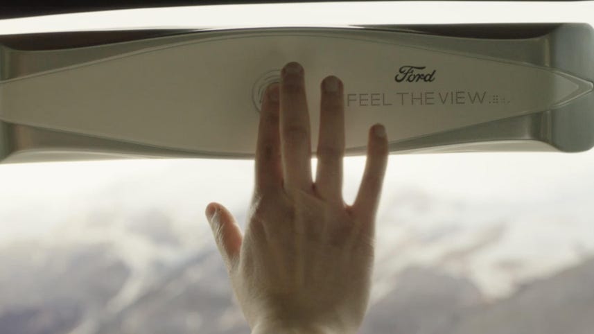 AutoComplete: Ford's Feel The View allows the blind to 'see' out of car windows