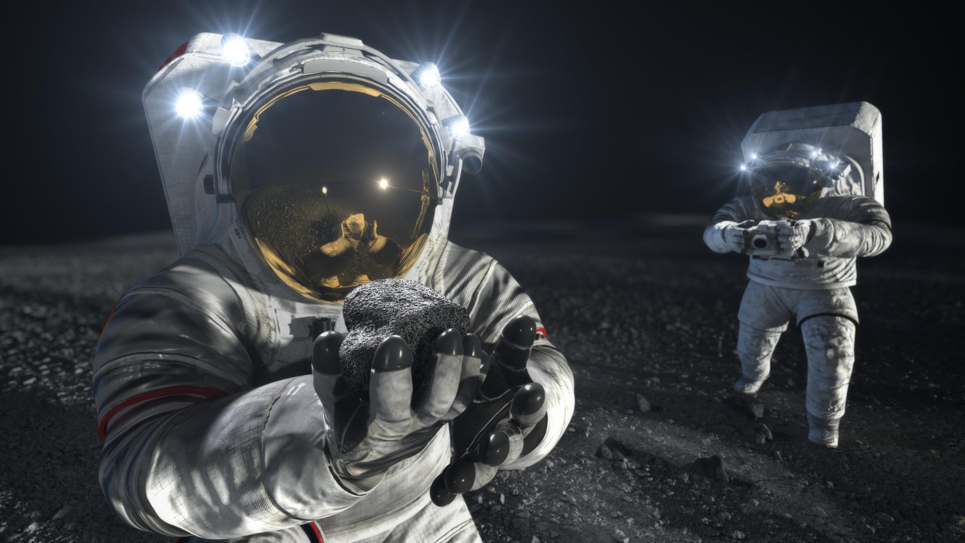 How NASA imagines next-generation spacesuits to look in use on the moon