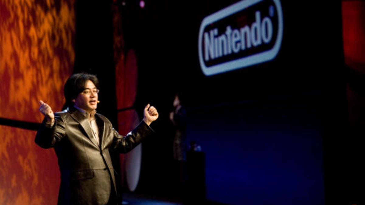 Nintendo president Satoru Iwata.