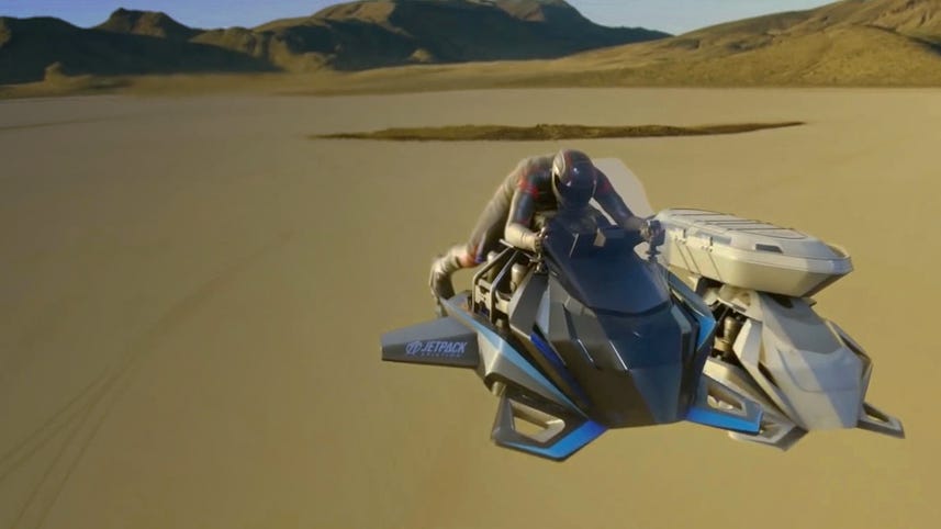 This 'Speeder' flying motorcycle is ready for preorders