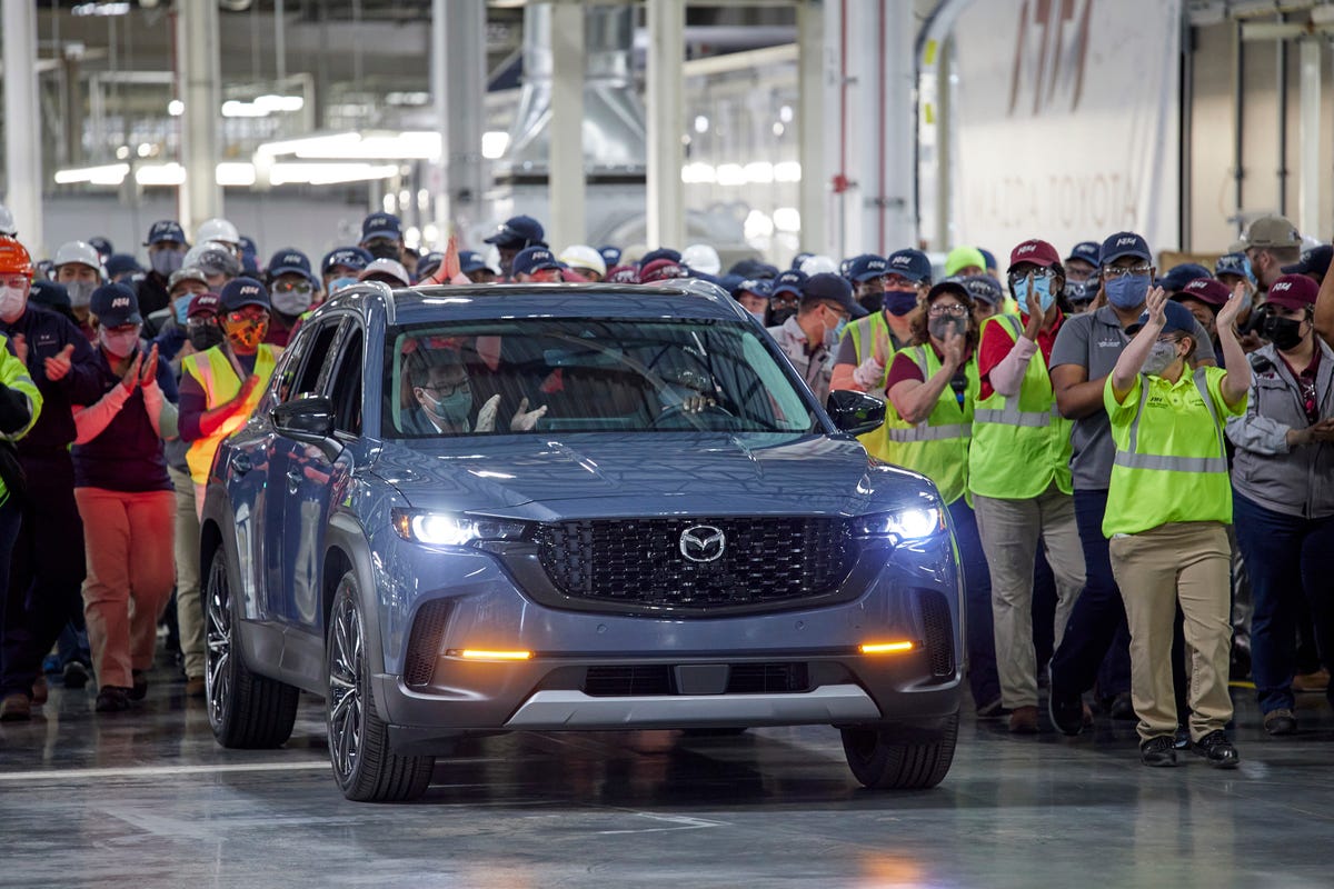 2023 Mazda CX-50 first production model