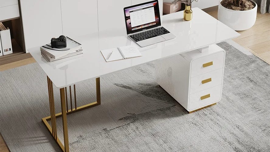 25+ Best Office Computer Desks with Drawers & Storage
