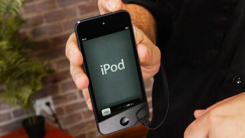 iPods arrive while waiting for iPad Mini