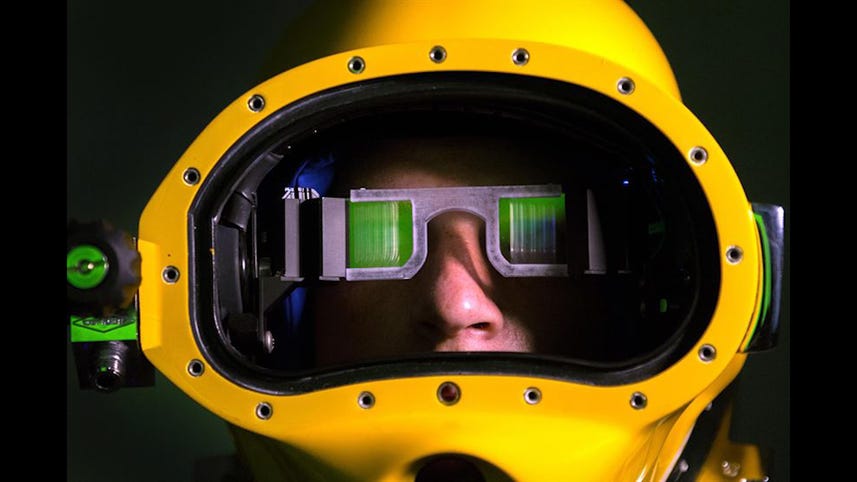 US Navy shows off its augmented-reality diving helmet, Ep. 235