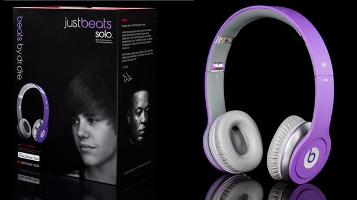 Justbeats by Dr Solo headphones bring Justin Bieber and Dr Dre together at - CNET