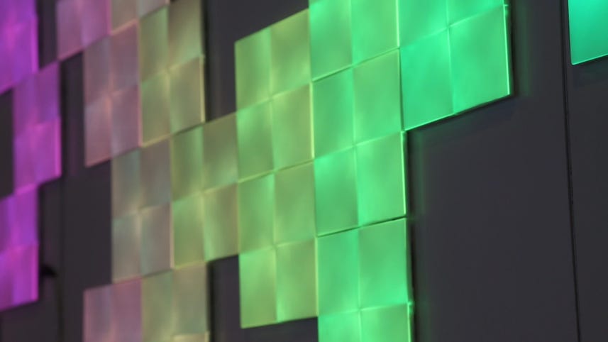 Nanoleaf lights up CES with new touch-sensitive wall panels