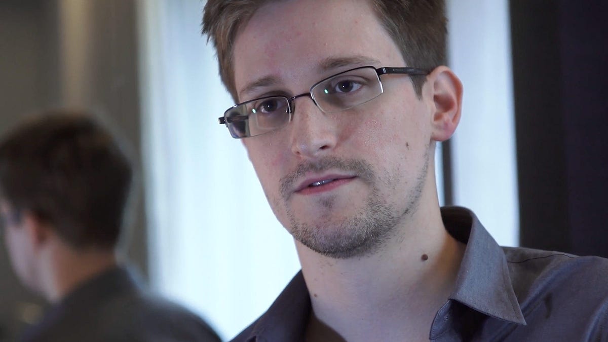 A photo of Edward Snowden