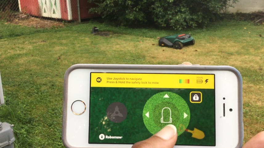 The Robomow Diaries: A digital joystick turns mowing the lawn into a game