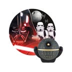 Star Wars Death Star shaped Plug-In LED Night Light with projectable image of Darth Vader, Storm Troopers and more.