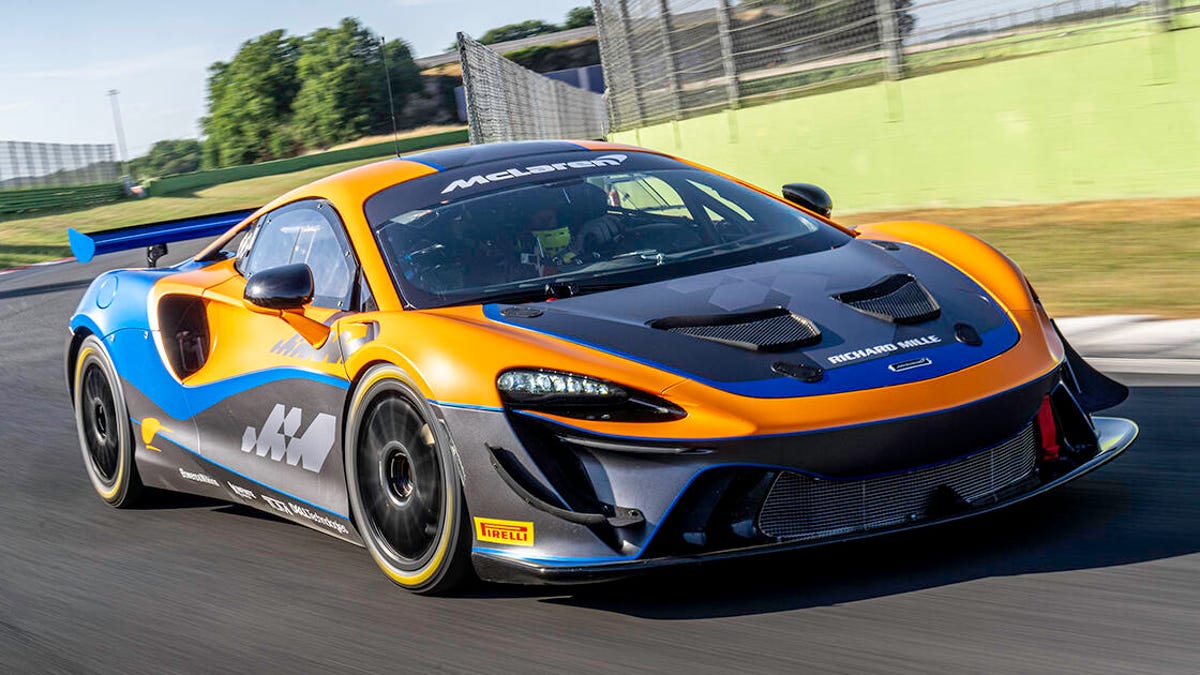 McLaren Artura GT4 Race Car Ditches the Hybrid System - CNET