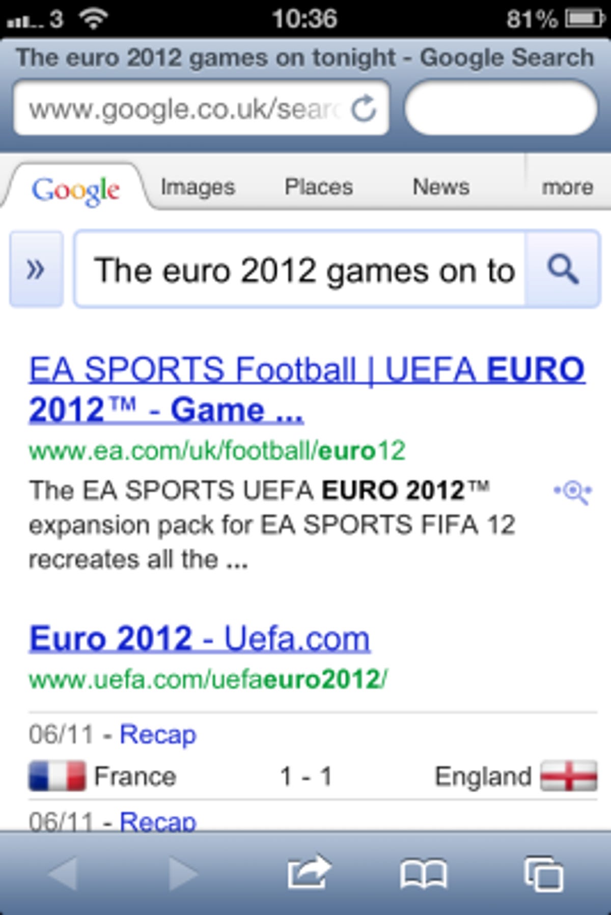 Siri iOS 6 beta Euro 2012