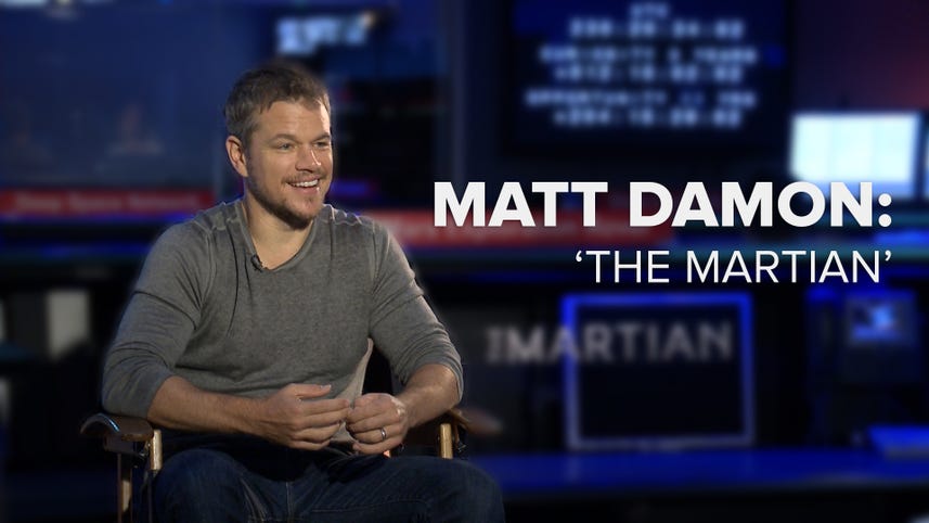 Matt Damon says 'The Martian' is on the cusp of reality​
