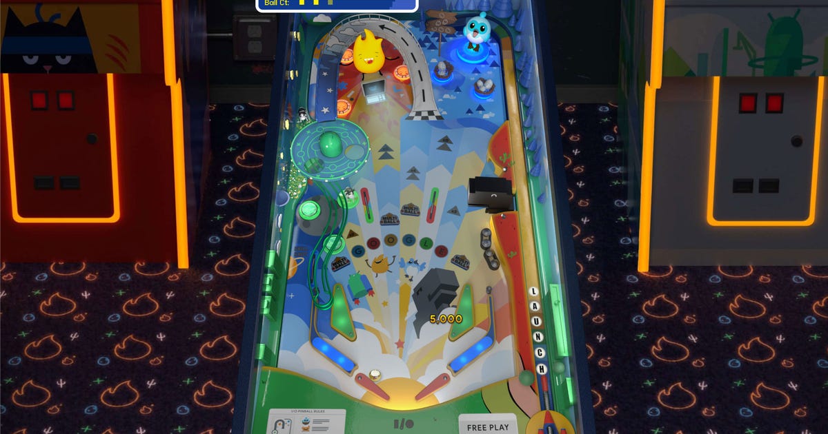Google I/O Pinball Game Shows Off Tools for Web, Phone Apps