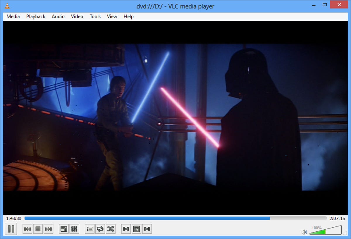 VLC Media Player in Windows 8