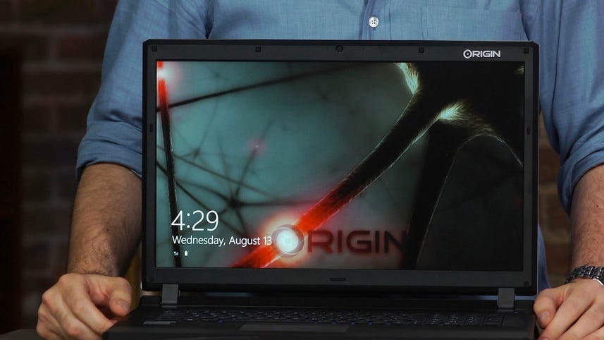 Origin PC EON17-S (2014): A massive gaming laptop selling support and speed