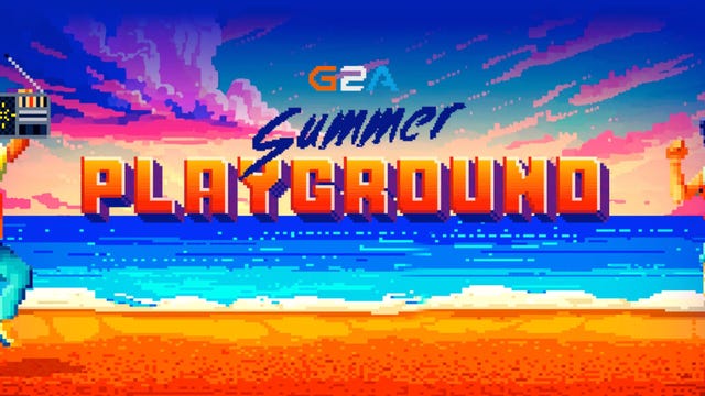 G2A Summer Playground sale graphic