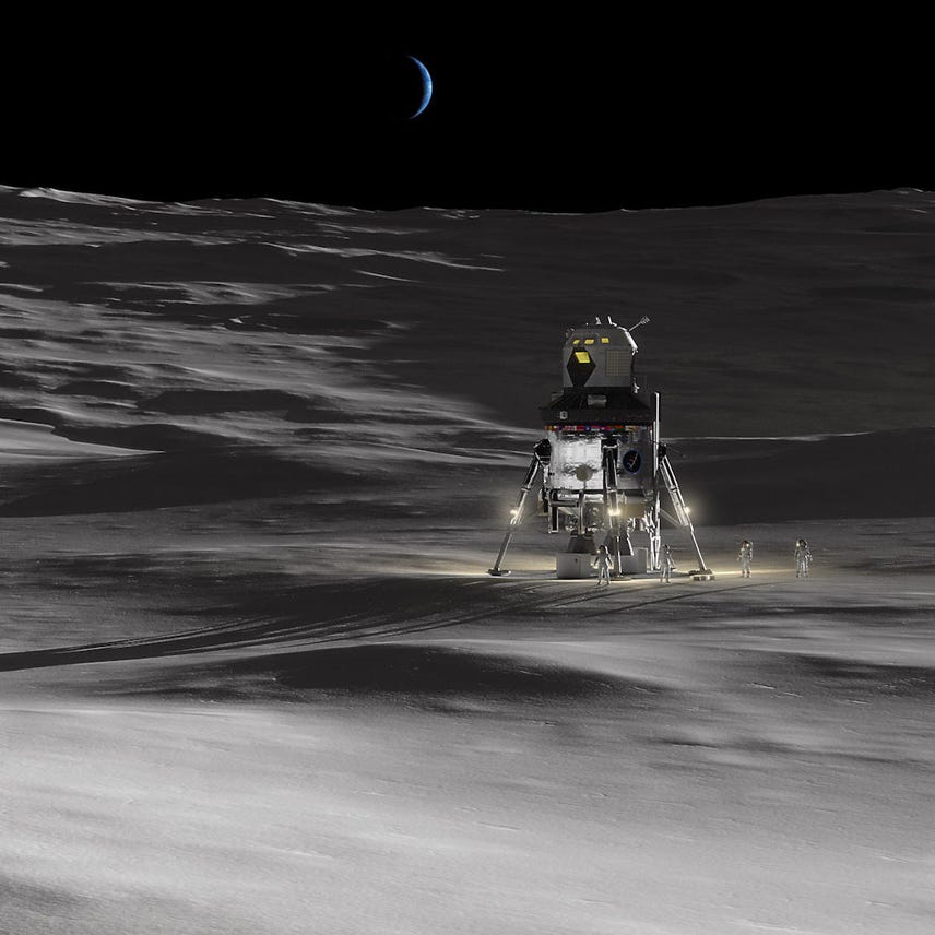 This Lunar Lander aims to be a lifeline for a future Moon colony