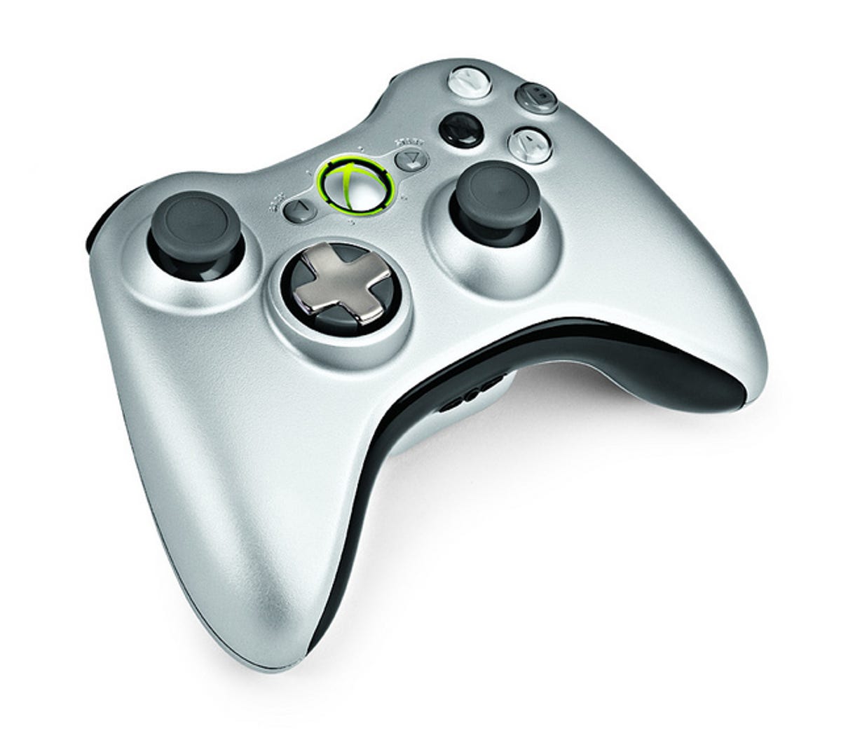 The new wireless Xbox 360 controller.