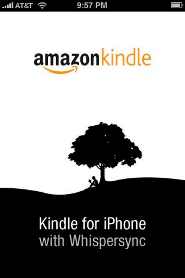 Amazon introduced a Kindle application for the iPhone and iPod Touch