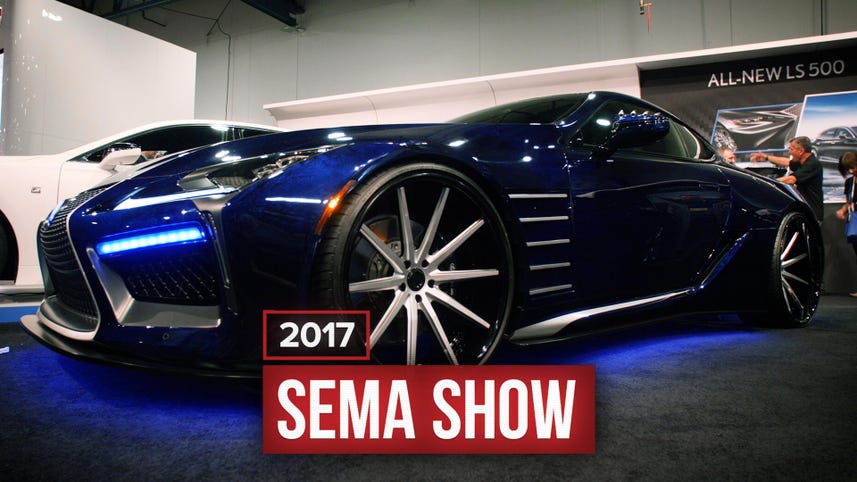 Lexus shows off a gorgeous Black Panther-inspired LC 500 at SEMA