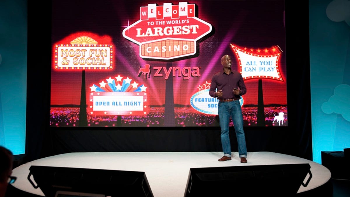 Zynga General Manager Lo Toney talks about Zynga Poker earlier this year.