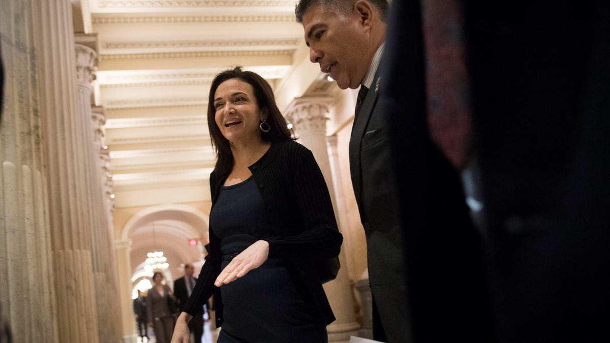 Facebook COO Sheryl Sandberg met with Rep. Tony Cardenas and other lawmakers at the US Capitol in October to discuss how its social media platform was used by Russians to interfere in the 2016 US presidential election.