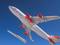 <p>Virgin Orbit's Launcher One will be released from a modified 747.</p>