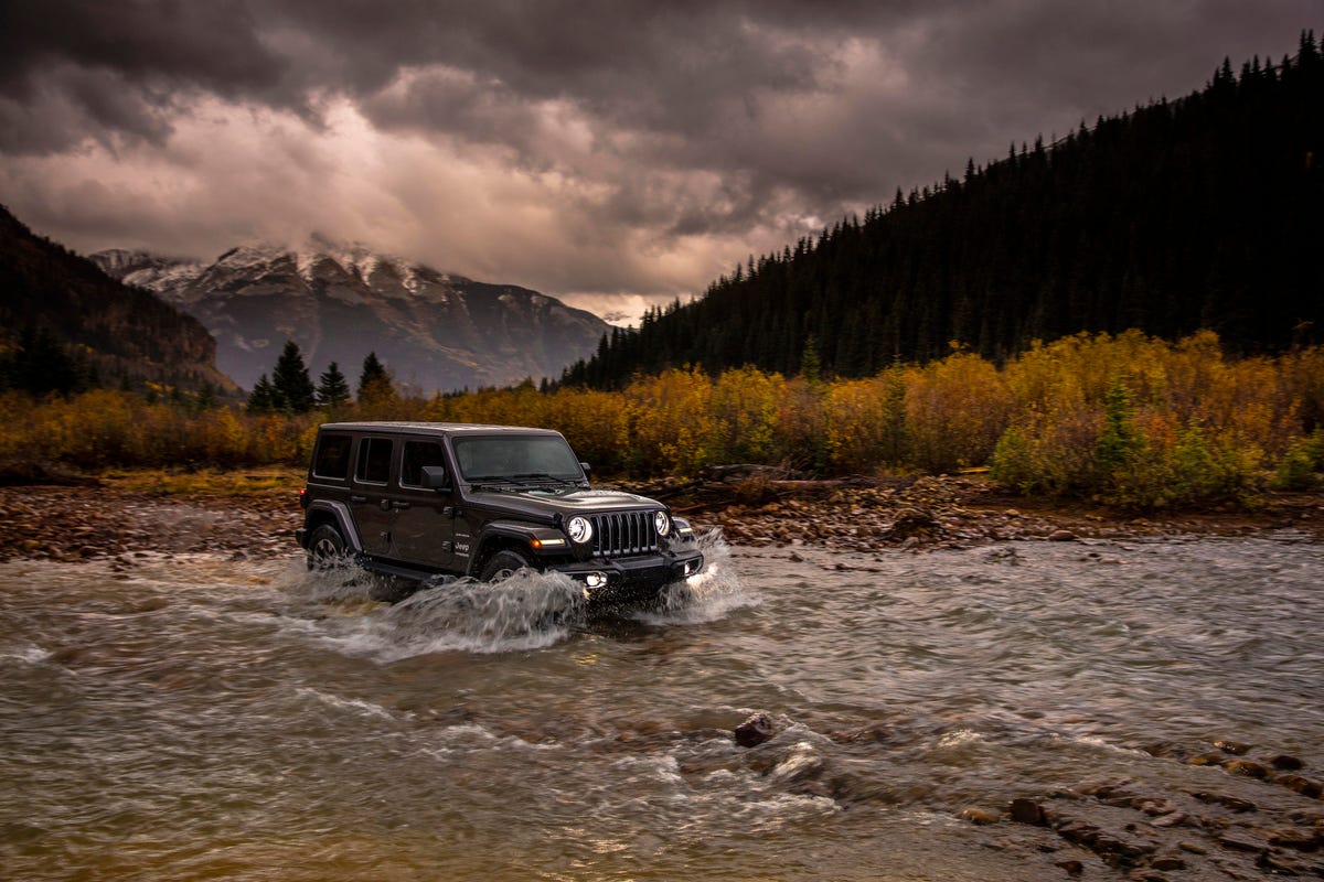 2019 Jeep Wrangler Fording Water