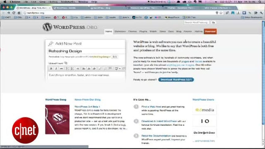 Wordpress: good for any kind of website