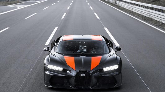 Bugatti Chiron Top Speed Record