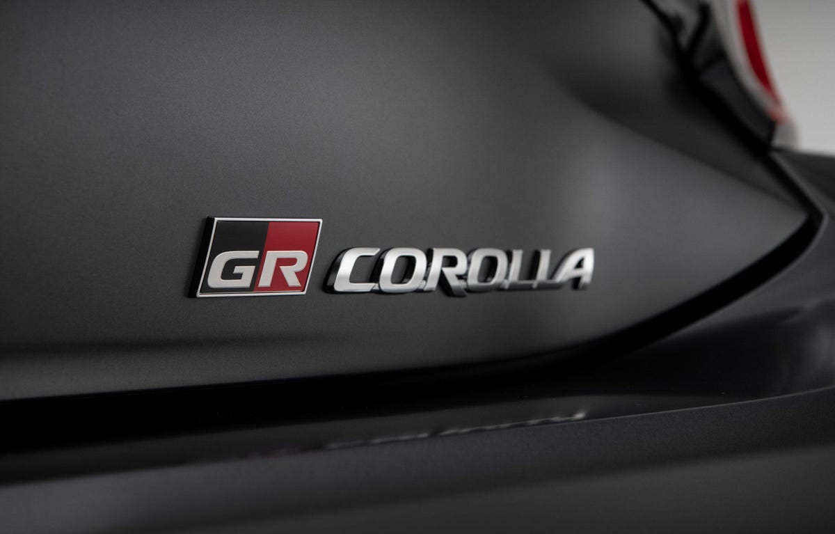 GR Corolla Morizo Edition badge