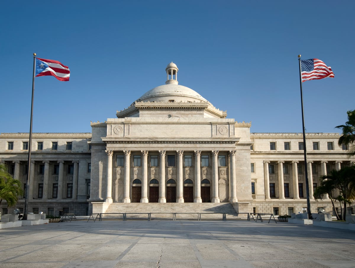 The Legislative Assembly of Puerto Rico in San Juan