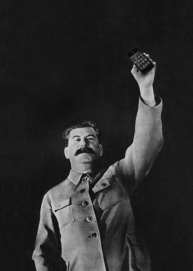 Stalin invented the iPhone? One falsified image from ElcomSoft the company says fools Canon's tamper-detection technology.